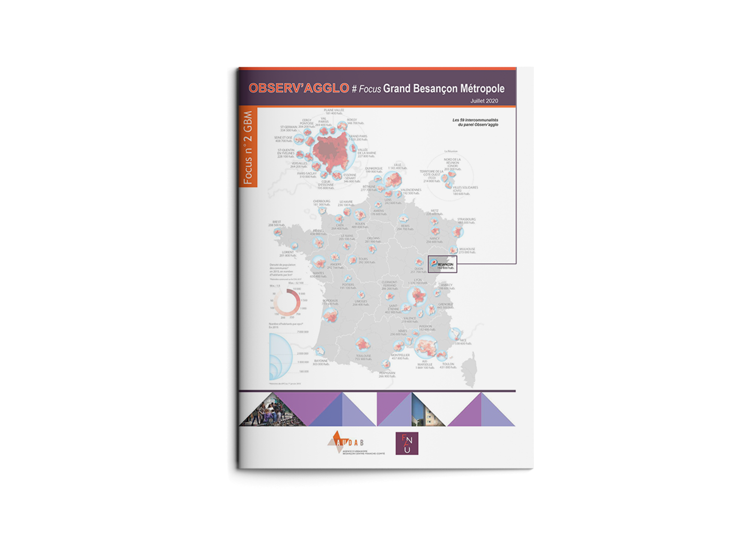 Carte Aire d'attraction Besançon