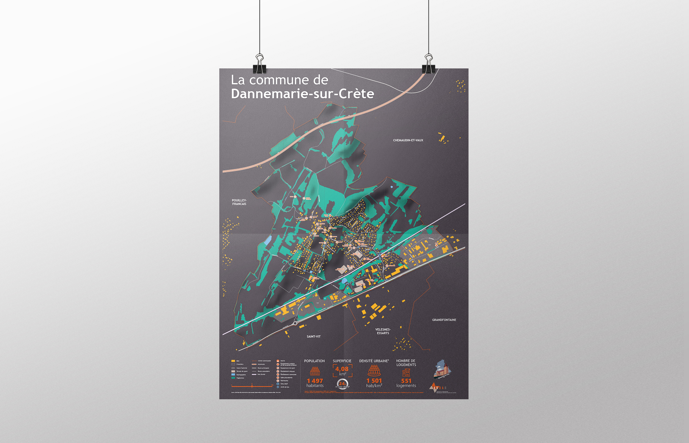 Dannemarie-sur-Crète poster communal 2022