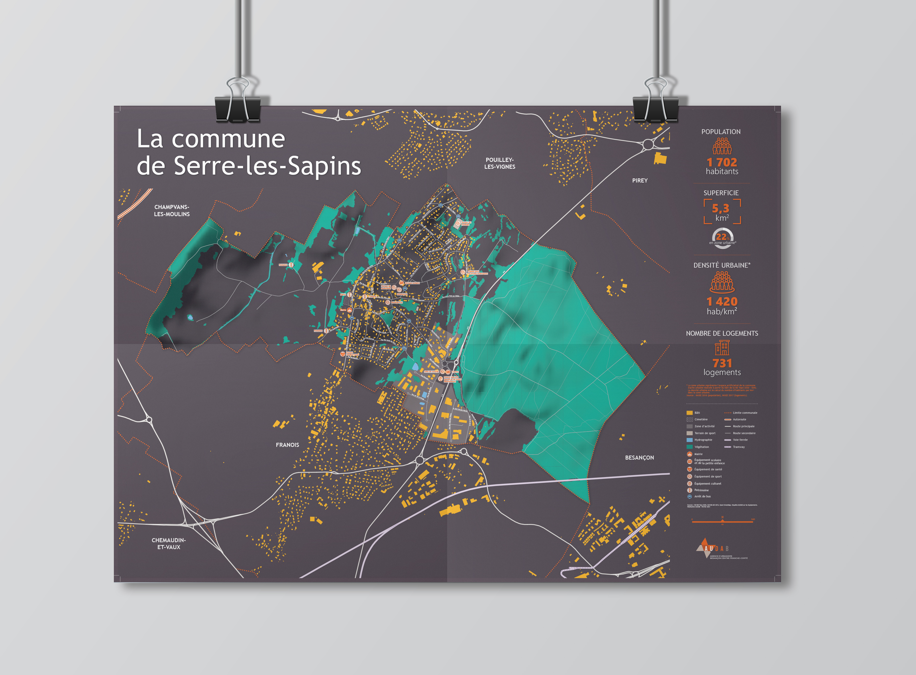 Serre-les-Sapins poster communal 2022